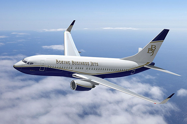 Boeing Business Private jet