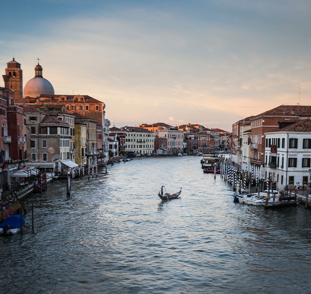 Fly privately to Venice