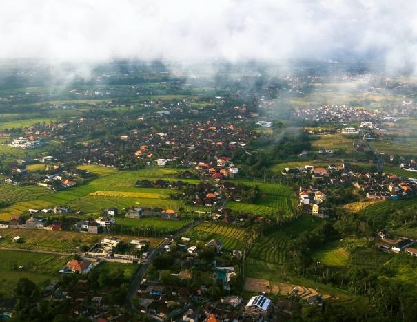 Bali from above