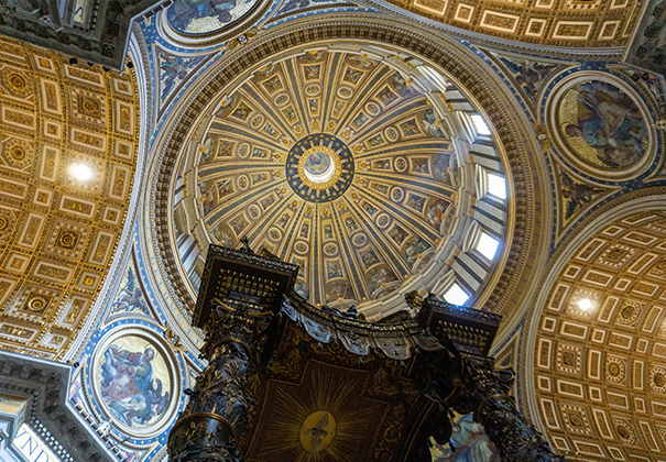 Climb the Dome at S. Peters Basilica