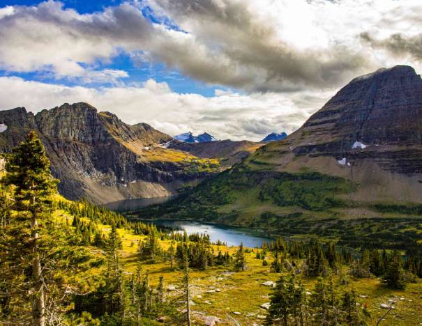 Fly to Glacier National Park