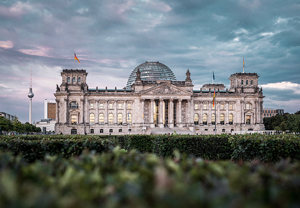 Head to the Reichstag Building