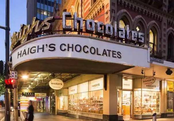 haigh's chocolate adelaide